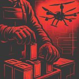 Рукавиці, батареї та дрон 1